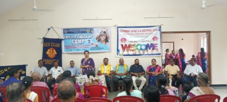 Lions Club of Canacona Holds 2nd Free Eye Camp; 250 Villagers Benefitted