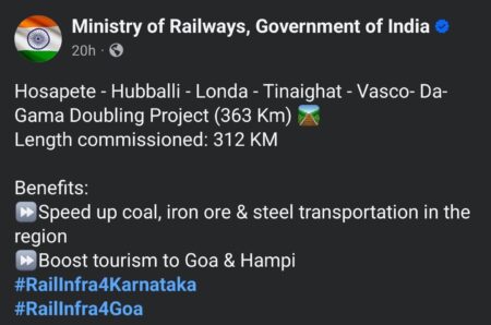 Coal at the Core: Double Tracking Sparks Fresh Outrage in Goa