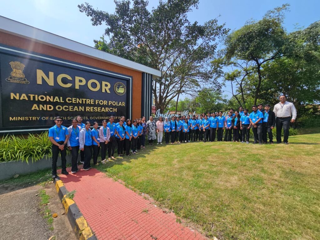 St. Xavier’s Chemistry Students Explore Polar Research at NCPOR