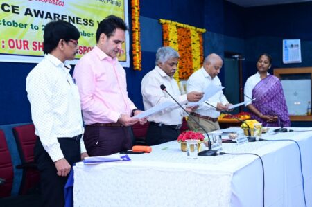 Vigilance Awareness Week Inaugurated at Secretariat, Porvorim