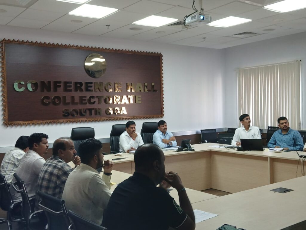 3rd Monthly Meeting of District Water & Sanitation Mission Held in South Goa