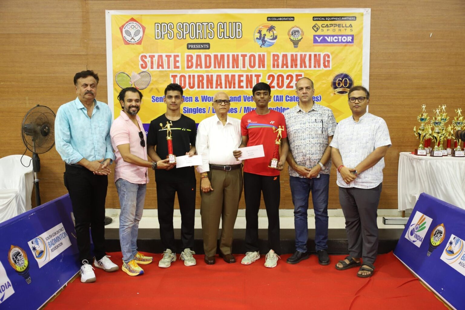 Shaheen C.K. Shines With Double Crown At BPS State Ranking Badminton Tournament