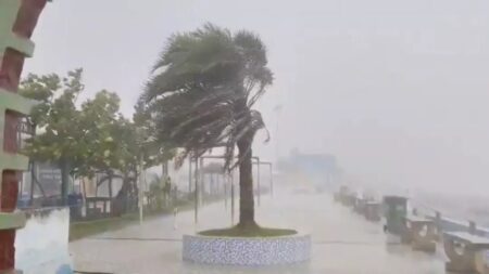 Cyclone Montha Crosses Andhra Coast, One Dead And Two Injured In Konaseema