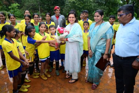 Dr. Deviya Rane Lays Foundation Stones for Key Development Works in Mauxi and Zarme