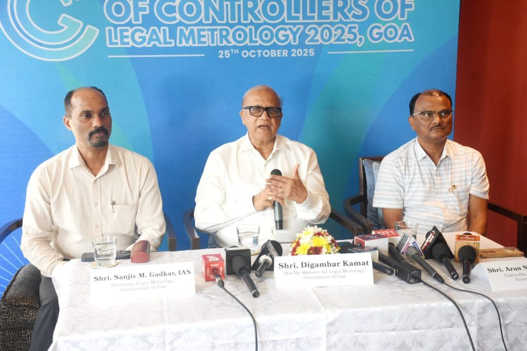 Goa to host 1st National Conference of Controllers of Legal Metrology on October 25