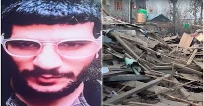 Pulwama House of Red Fort Blast Suspect Razed After Explosives Found