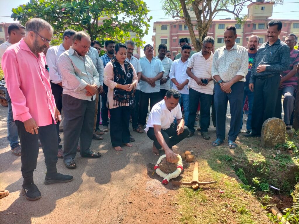 Cortalim MLA launches pipeline replacement project at Upasnagar to improve water pressure