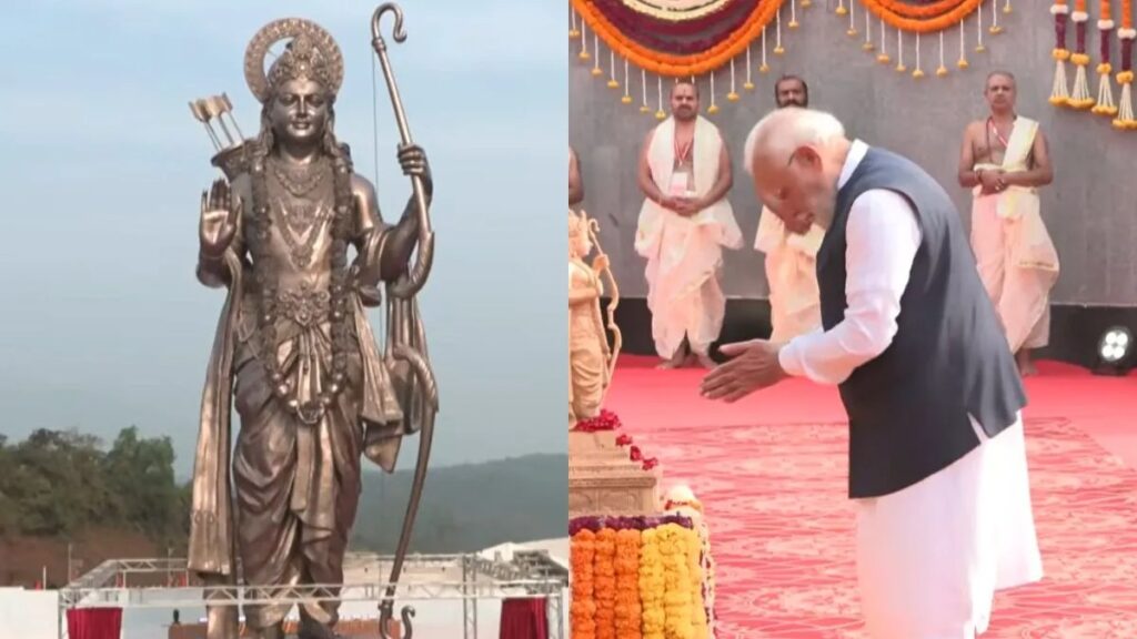 PM Modi Unveils Asia’s Tallest Lord Ram Statue as Partagali Math Begins 550th-Year Celebrations