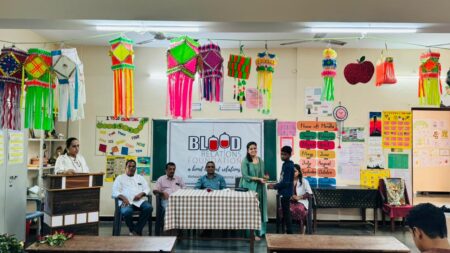 Blood Relations Foundation Holds 13th Quarterly Blood Donation Camp at Poinguinim