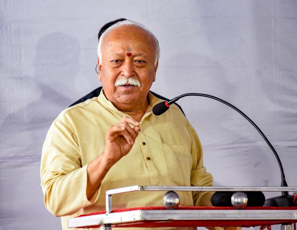 “Anyone Who Upholds India’s Heritage Is a Hindu, Says Bhagwat”