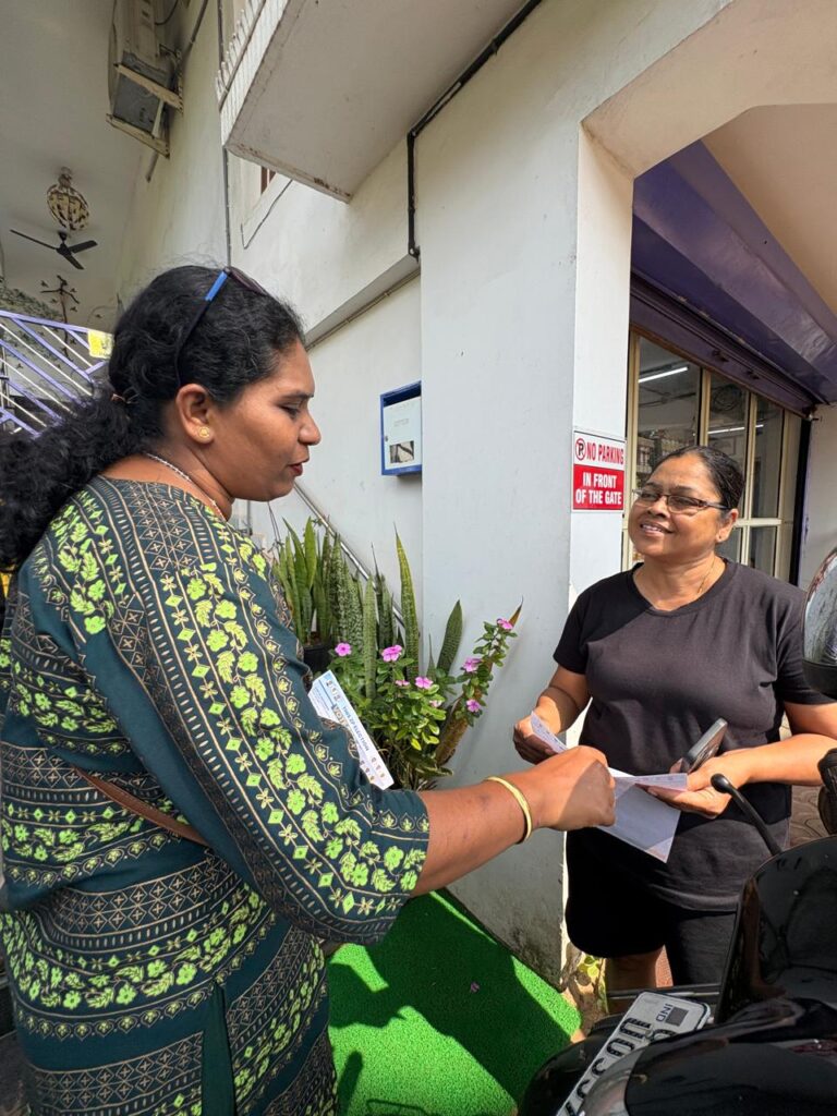 AAP’s Carol intensifies door-to-door campaign in Calangute