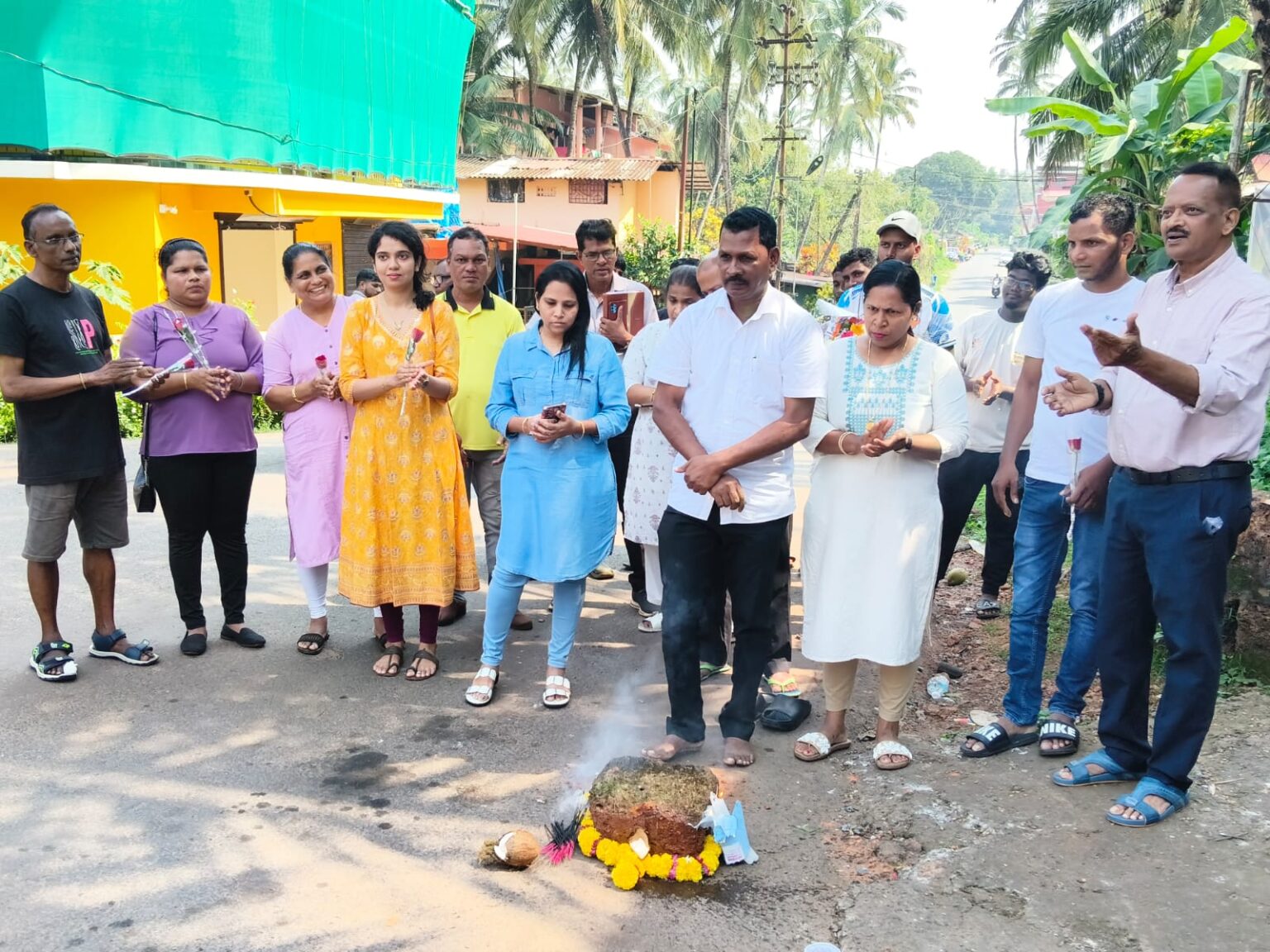 Vas launches ₹4.5-crore road works at Thana junction