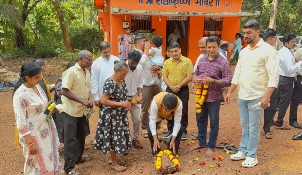 Road Improvement And Blacktopping Work Towards Pollem Beach Launched