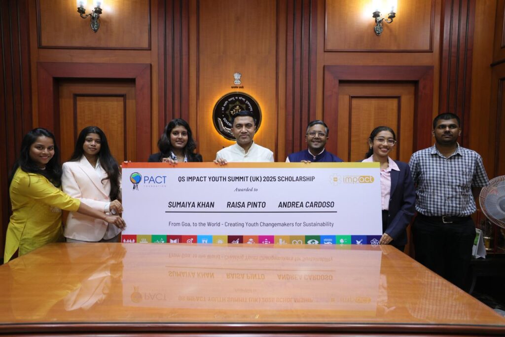 Goa CM Congratulates PACT Foundation’s Sustainability Scholars Ahead of UK Study Visit