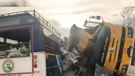 Telangana Tragedy: RTC Bus and Tipper Truck Collision Claims 19 Lives