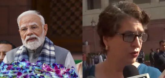 Winter Session Begins With Political Fireworks as Modi, Priyanka Trade Barbs