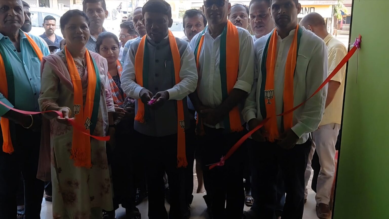 BJP’s Poinguinim ZP Candidate Opens Campaign Office; Minister Ramesh Tawadkar Inaugurates