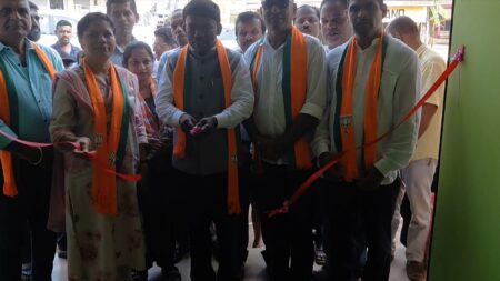 BJP’s Poinguinim ZP Candidate Opens Campaign Office; Minister Ramesh Tawadkar Inaugurates