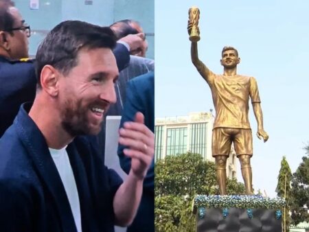 Kolkata Welcomes Messi After 14 Years With Grand Statue Unveiling