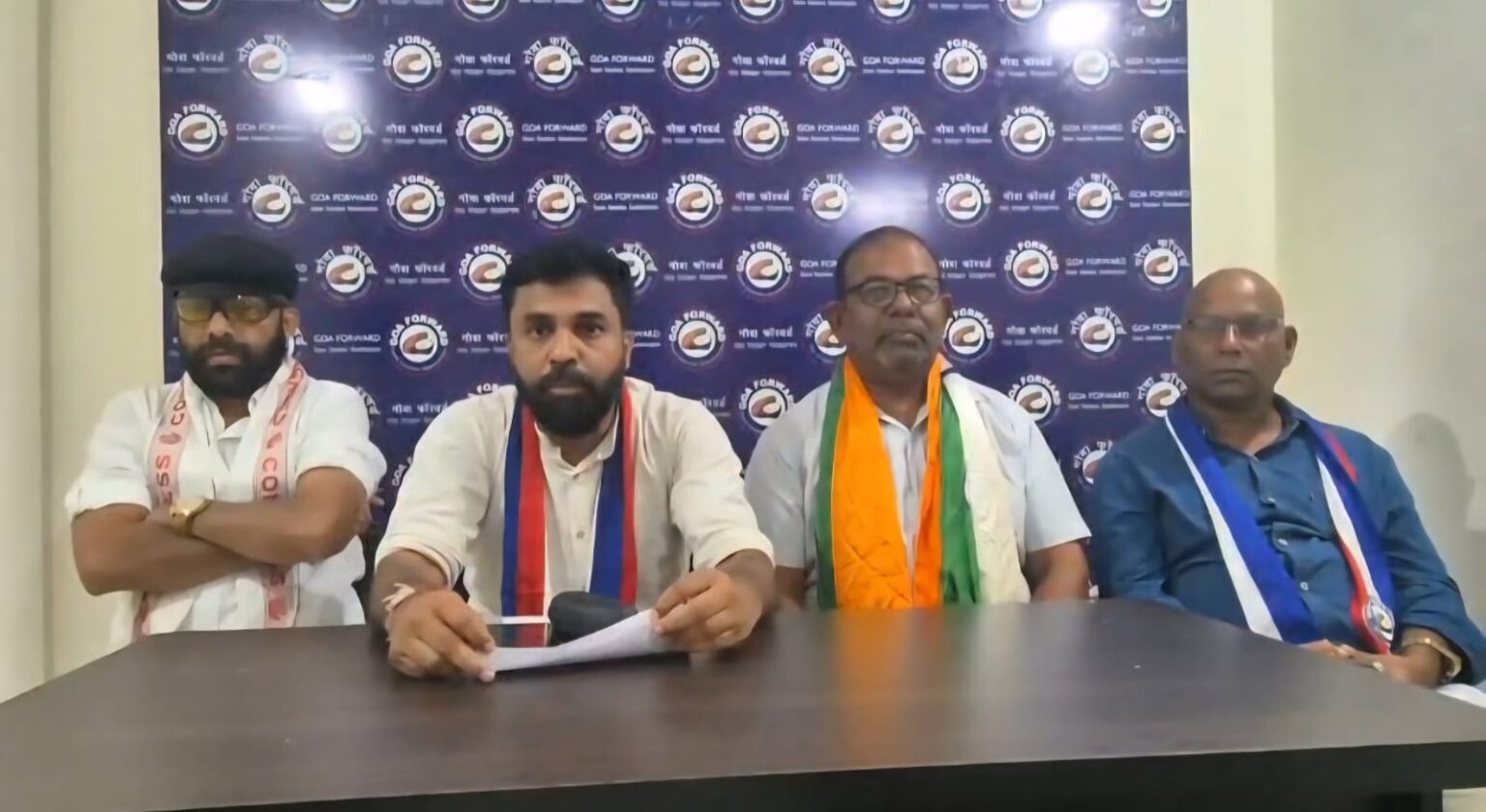 GFP Fumes, Demands Action Against Two Congress Leaders for Campaigning Against Poinguinim ZP Alliance Candidate