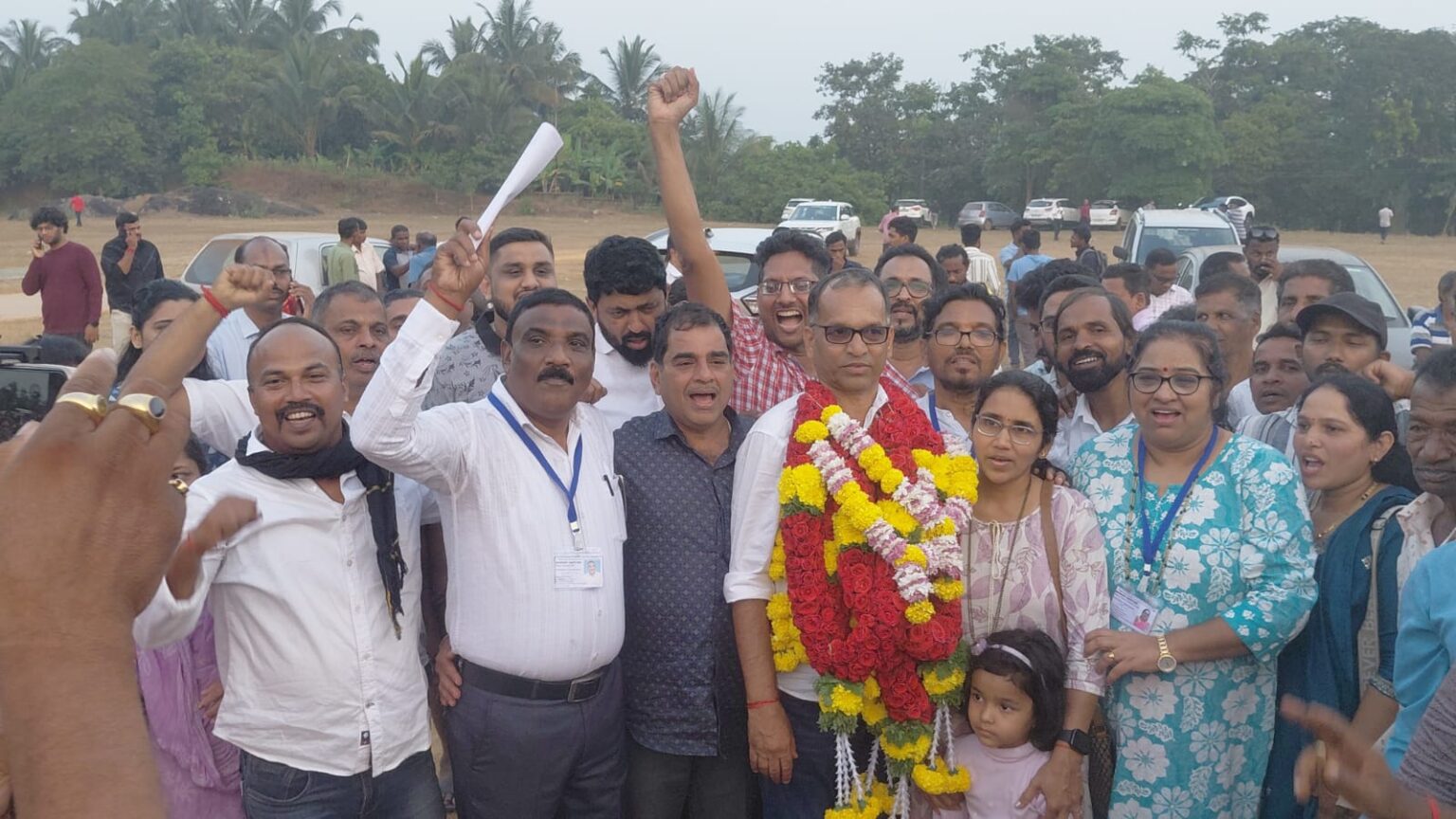 INC, BJP shares 1 each of the 2 ZP seats in Canacona