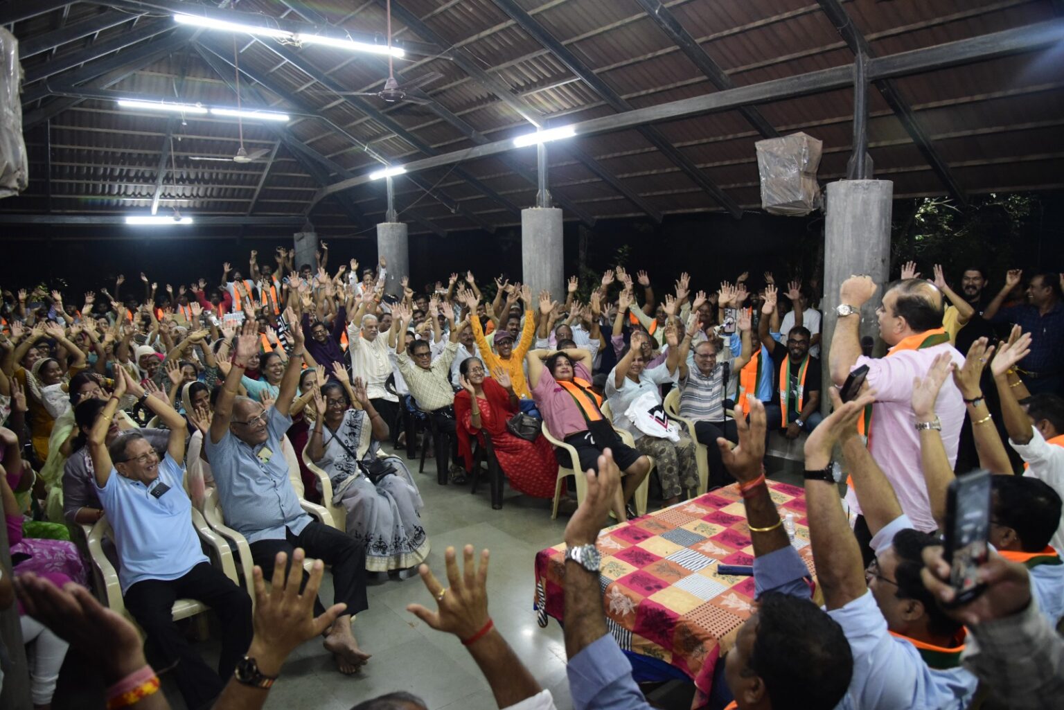 BJP Takes Strong Lead in Penha de França Zilla Panchayat Campaign