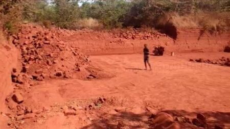 Illegal Laterite Stone Quarrying Detected at Cotarli, Sanguem; State Suffers ₹20 Lakh Loss