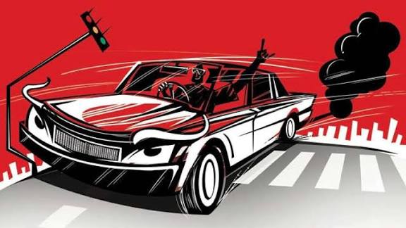 Car Driver Booked for Rash and Negligent Driving Near Cavelossim Church