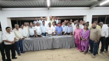 Krishna Salkar elected MNSS president unopposed for third consecutive term