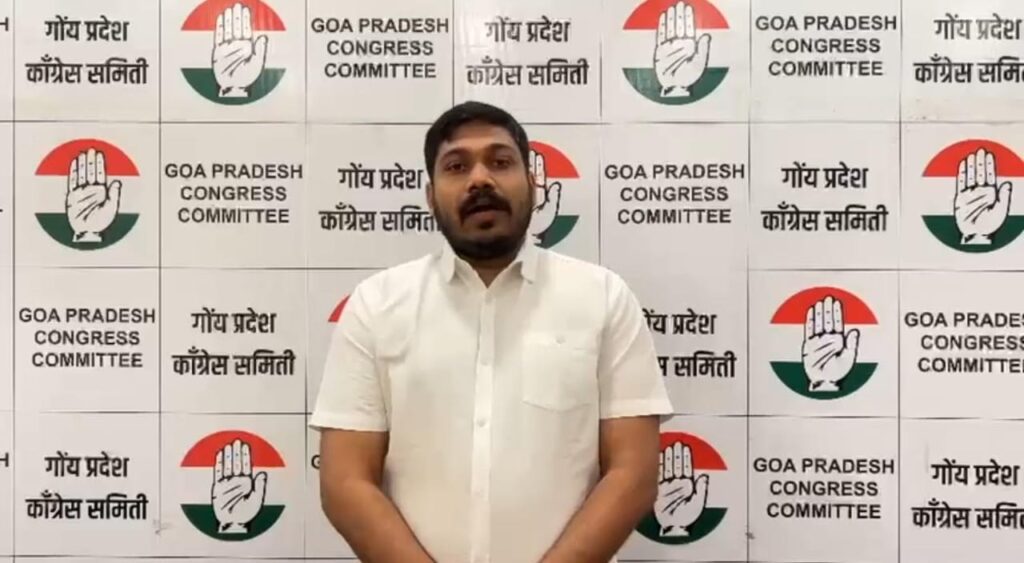 Youth Congress Chief Archit Naik Slams BJP, Says BJYM President Needs ‘Basic Tuition’ Before Facing Media