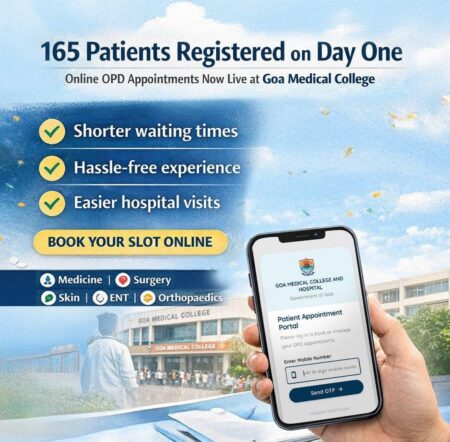 165 Patients Book Online OPD Appointments At GMC On First Day