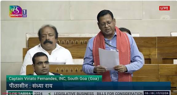 Captain Viriato Fernandes Flags Alleged Scams, Governance Failures In Goa During Budget Debate