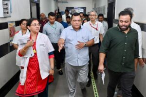 Mauvin Godinho inspects Chicalim sub-district hospital, push for staff and facility upgrade