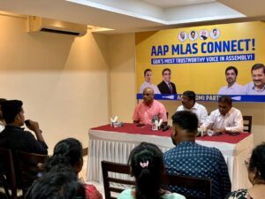 AAP MLAs Assure Action on Civic Issues Raised at Ponda Connect Programme