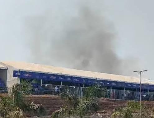 Fire Disrupts Goa Street Race At Mopa Airport, Event Temporarily Halted