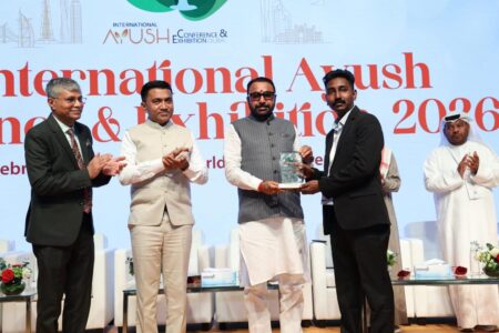 CM Pramod Sawant Attends 3rd International AYUSH Conference In Dubai