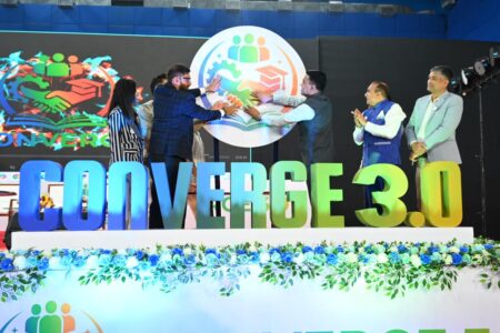 CM Inaugurates Converge 3.0 Shiksha Udyojak Sangam Academia-Industry Summit In Taleigao