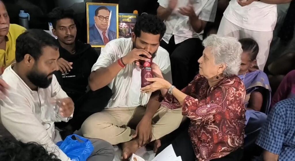 MLA Borkar Ends Six-Day Hunger Strike After Govt Suspends 39A Proposals In St Andre