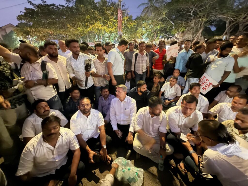 FIR Filed Against LoP Yuri Alemao, MLAs And Activists Over Dona Paula Protest