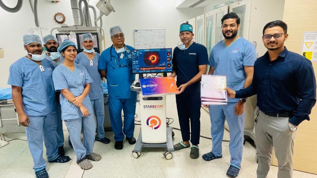 Manipal Hospital, Goa, performs the West Zone’s First Made-in-India Starbeam-Guided Complex Angioplasty