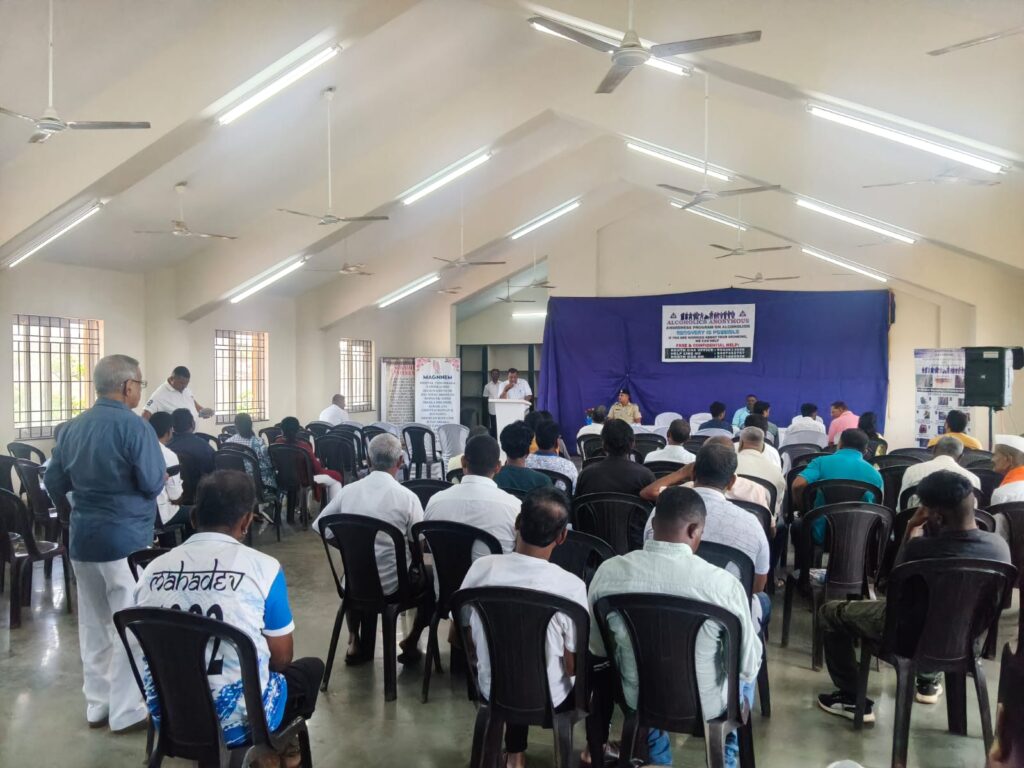Alcoholics Anonymous holds mega awareness campaign at Zuarinagar shelter home