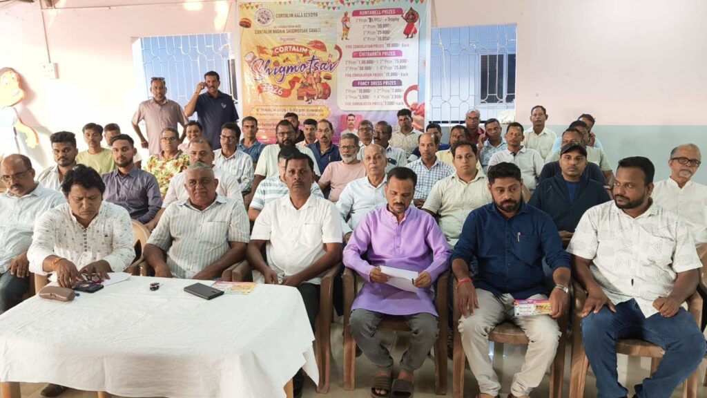 MLA Anton Vas announces the First-ever Cortalim Shigmotsav to be held on March 8