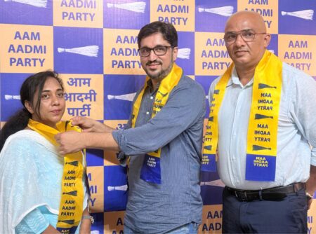 Congress Leader Mamata Maben Quits Party, Joins AAP