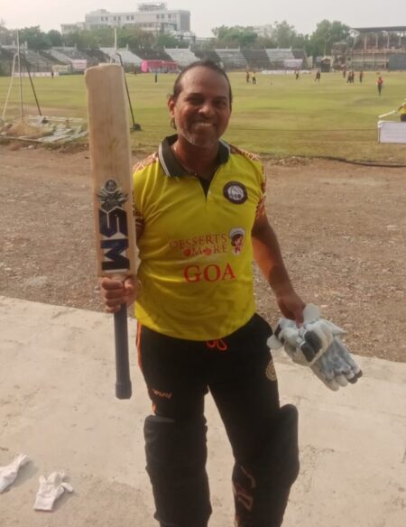 bSahil Dhuri’s Century in Vain as Maharashtra Veterans Edge Past Goa to Reach Final