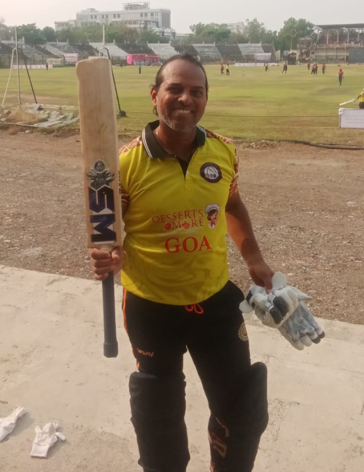 bSahil Dhuri’s Century in Vain as Maharashtra Veterans Edge Past Goa to Reach Final