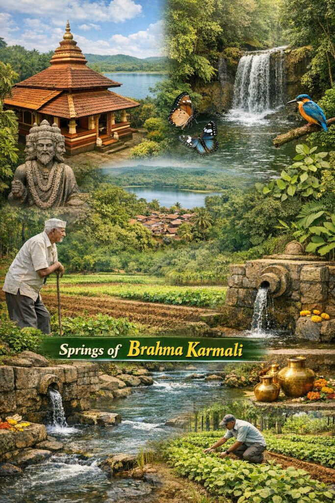 Springs Dotted Brahma Karmali By Satyavatinandan Satrekar