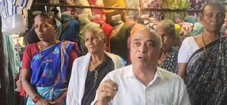 Chaos At Gandhi Market In Margao Over Sopo Measurement Drive