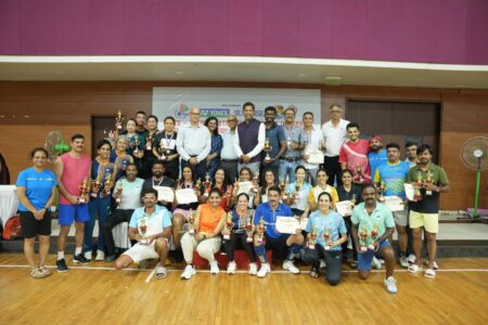 Double Crown Victory Marks Sandhya Melasheemi’s Dominance at Indian Masters Nationals