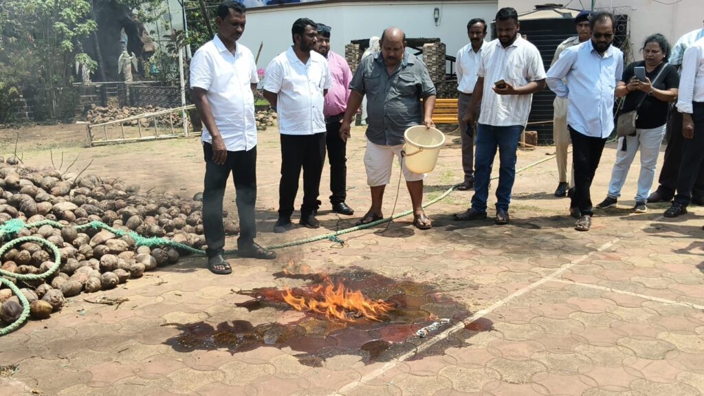 Fuel Contamination Detected In Well At Sancoale Church Premises