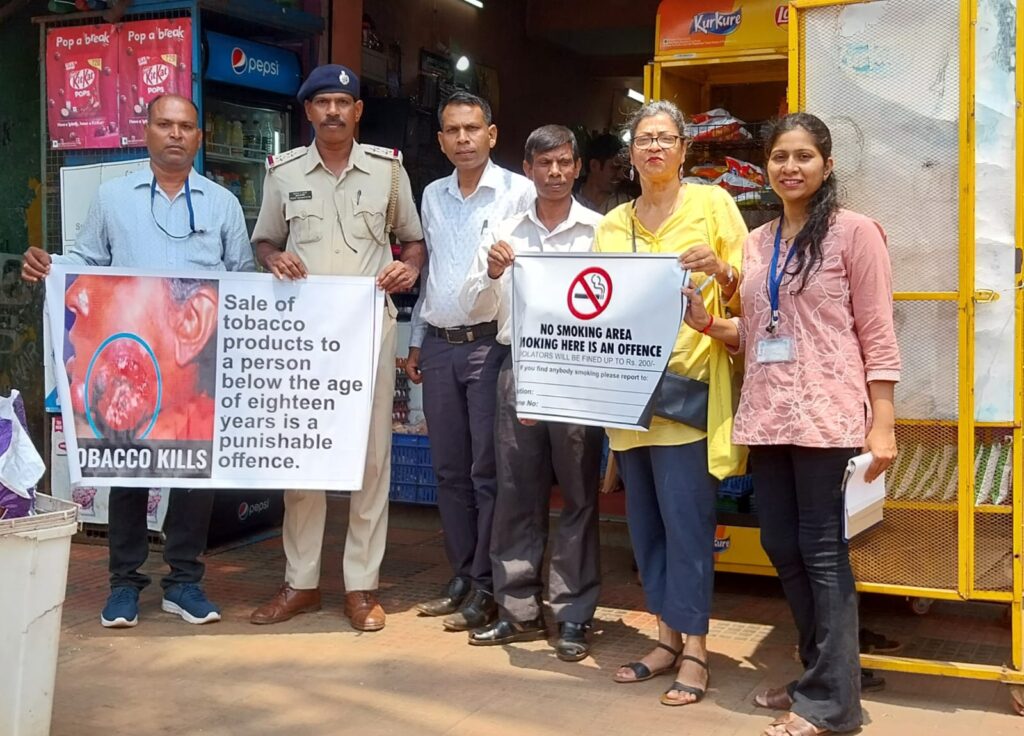 11 COTPA Violations Booked In Balli; ₹2,200 Collected As Fine